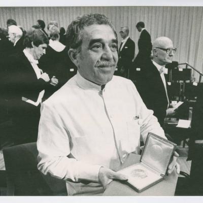 Foto archivo Gabriel García Márquez, Harry Ransom Center