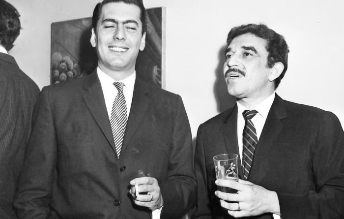Mario Vargas Llosa y Gabriel García Márquez