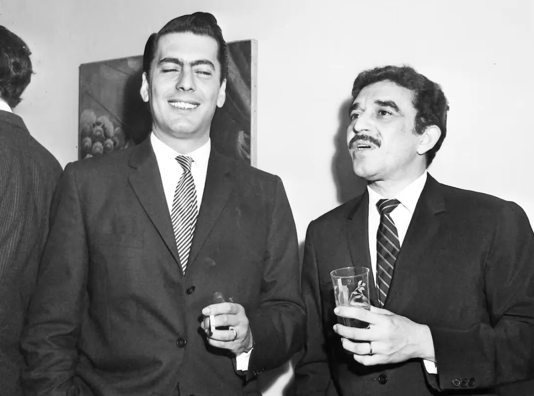 Mario Vargas Llosa y Gabriel García Márquez