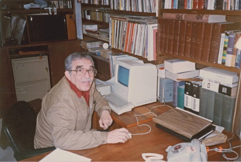 Foto archivo Gabriel García Márquez, Harry Ransom Center