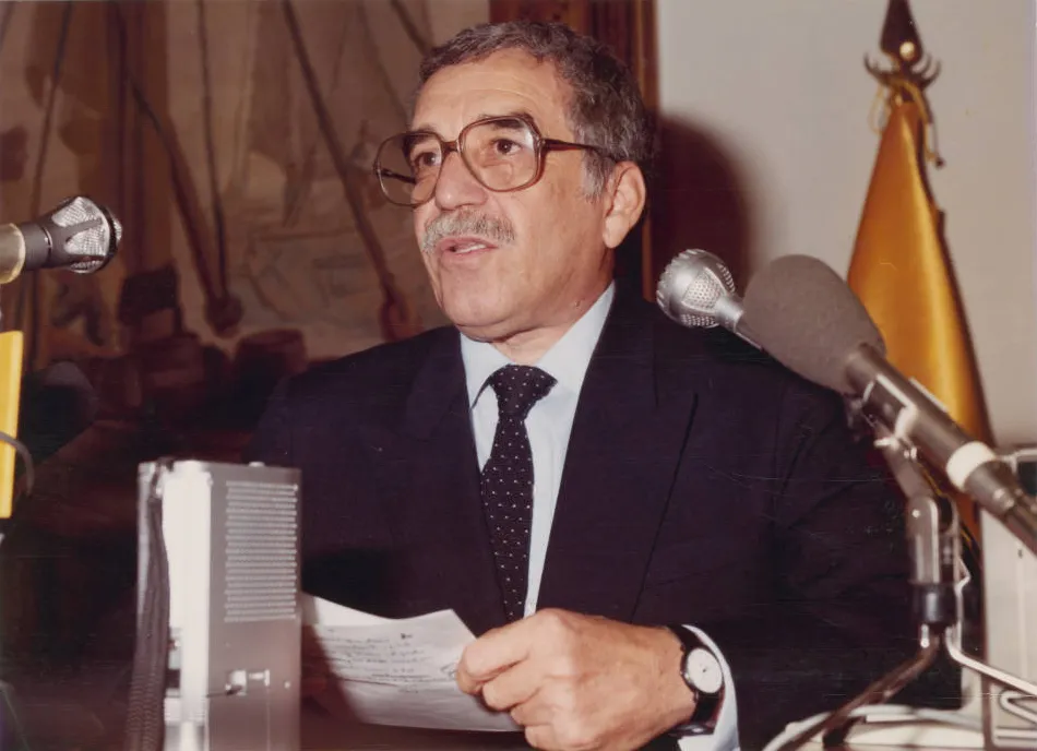 Foto archivo Gabriel García Márquez, Harry Ransom Center