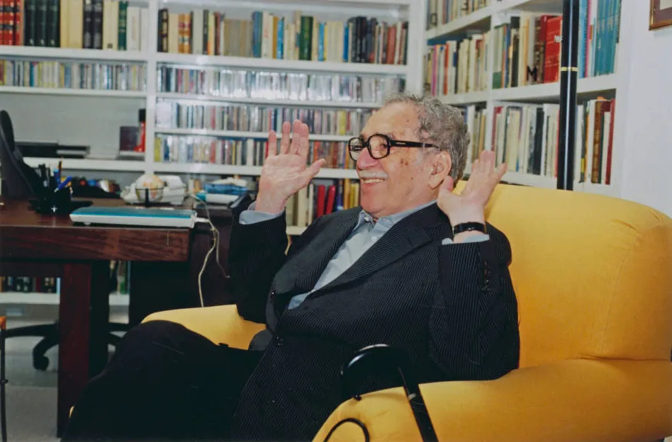 Foto archivo Gabriel García Márquez, Harry Ransom Center